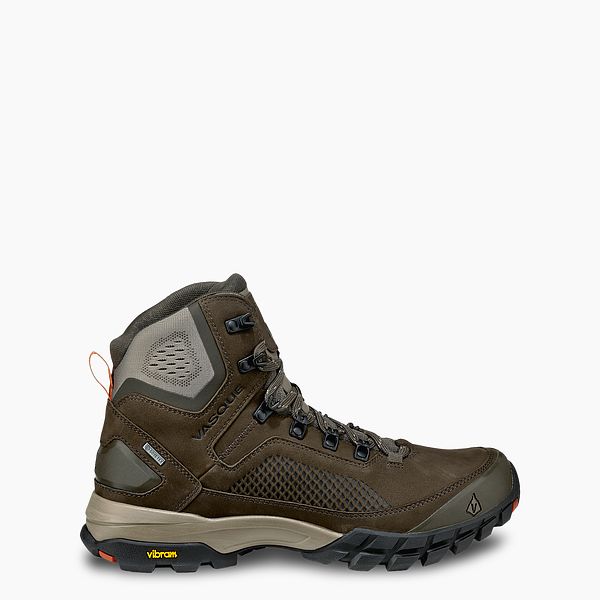 Latest Vasque Men's Talus Xt Gtx Waterproof Hiking Boots In Brown/Orange